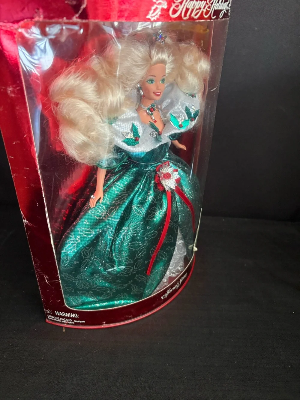 Vintage 1995 Barbie Happy Holidays Special Edition Doll (box Has Damage)